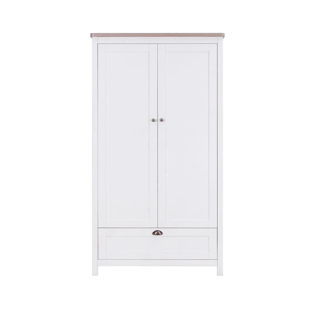 Tutti Bambini Verona 3 Piece Room Set - White/Oak
