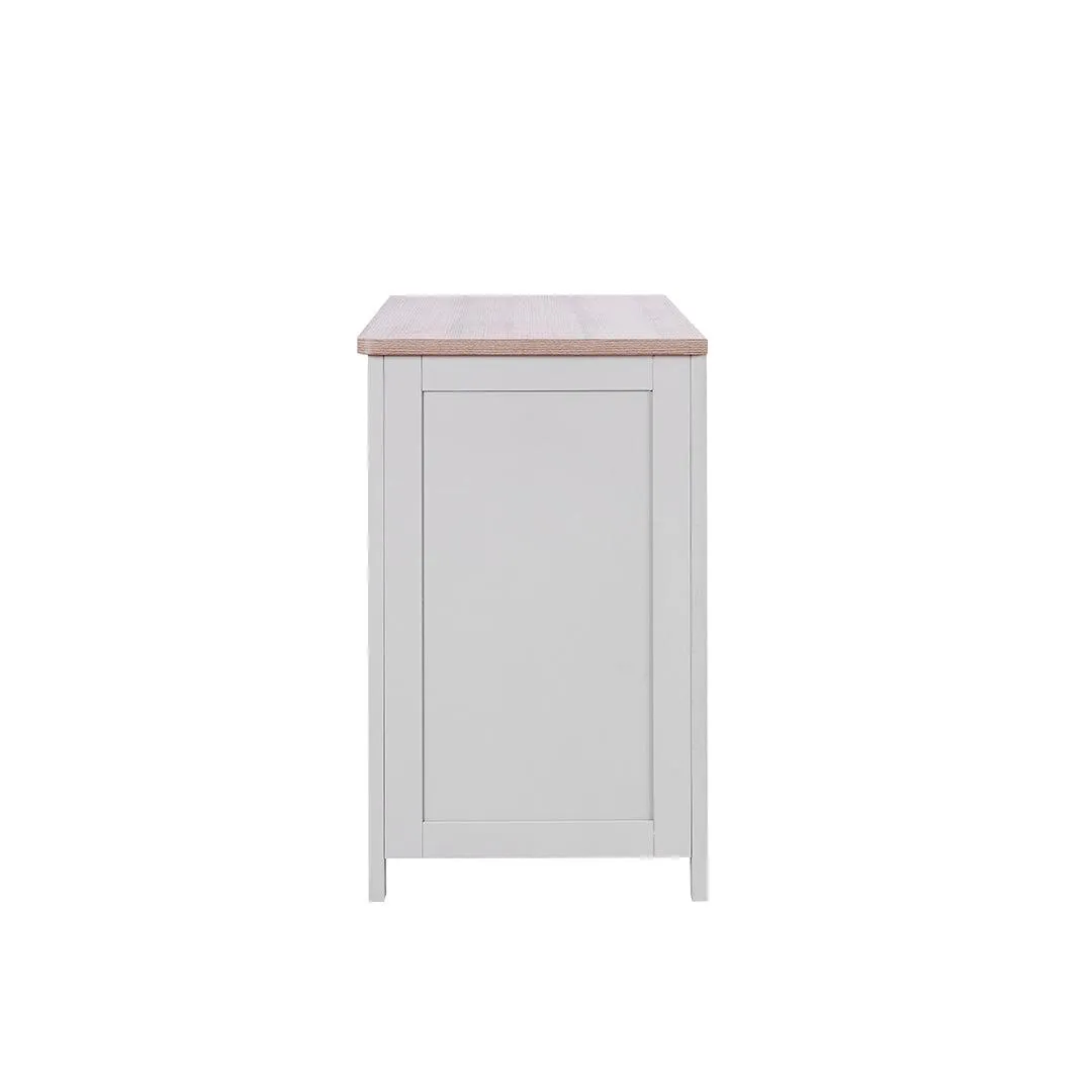 Tutti Bambini Verona Chest Changer - Dove Grey/Oak