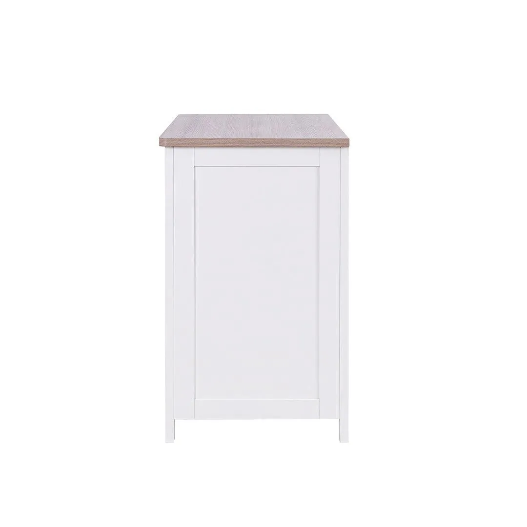 Tutti Bambini Verona Chest Changer - White/Oak