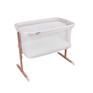 Tutti Bambini ZiZee Essential Crib - Scandinavian Walnut/Ecru