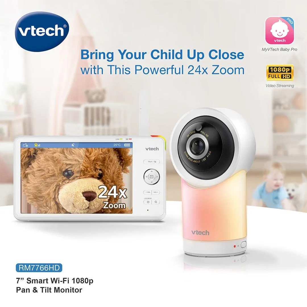 Vtech RM7766 HD 7in Wifi Monitor